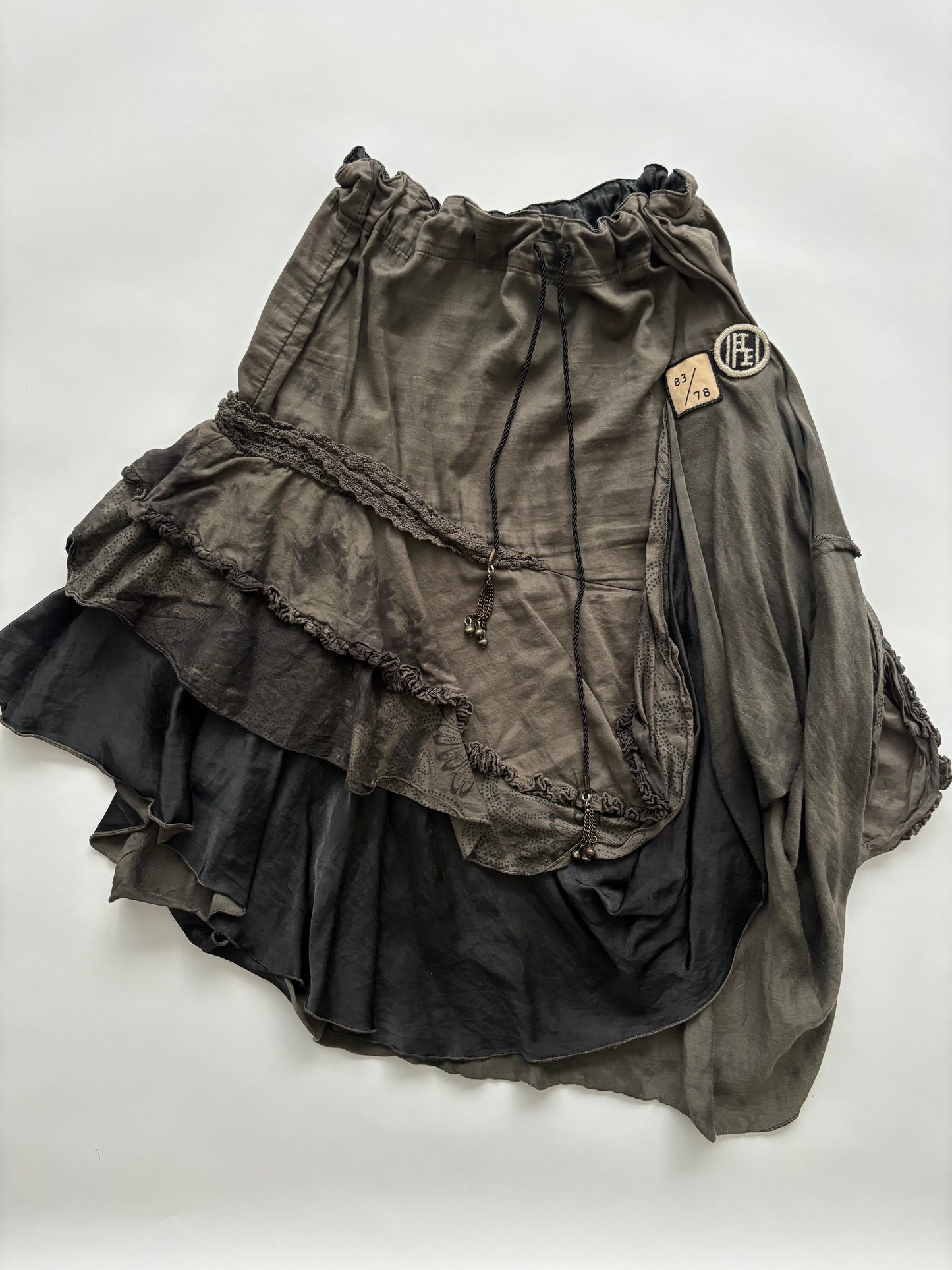 Diesel layered bandage skirt