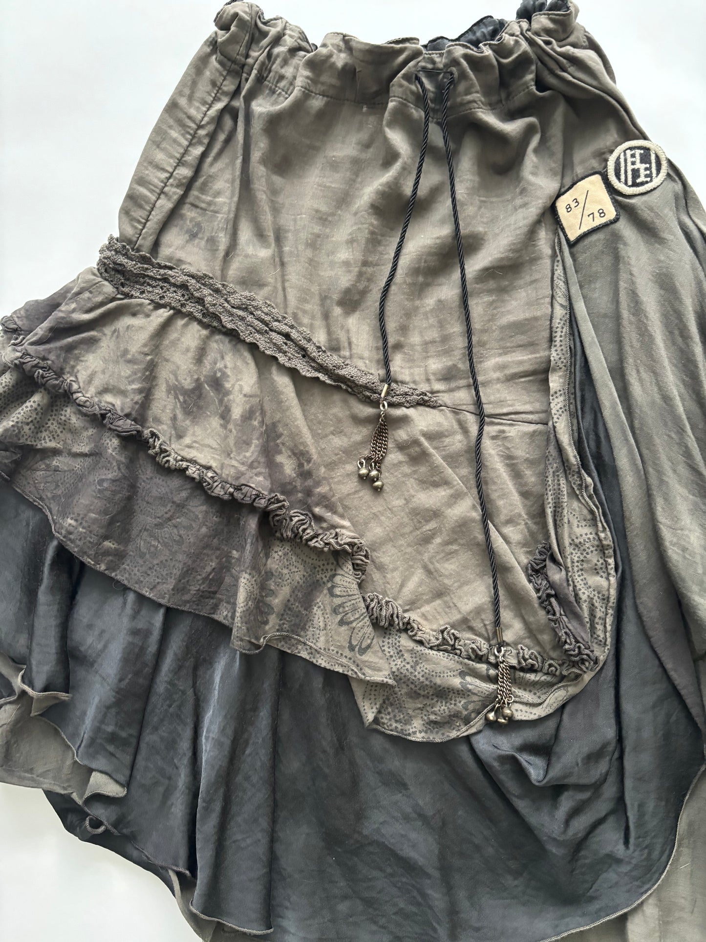 Diesel layered bandage skirt