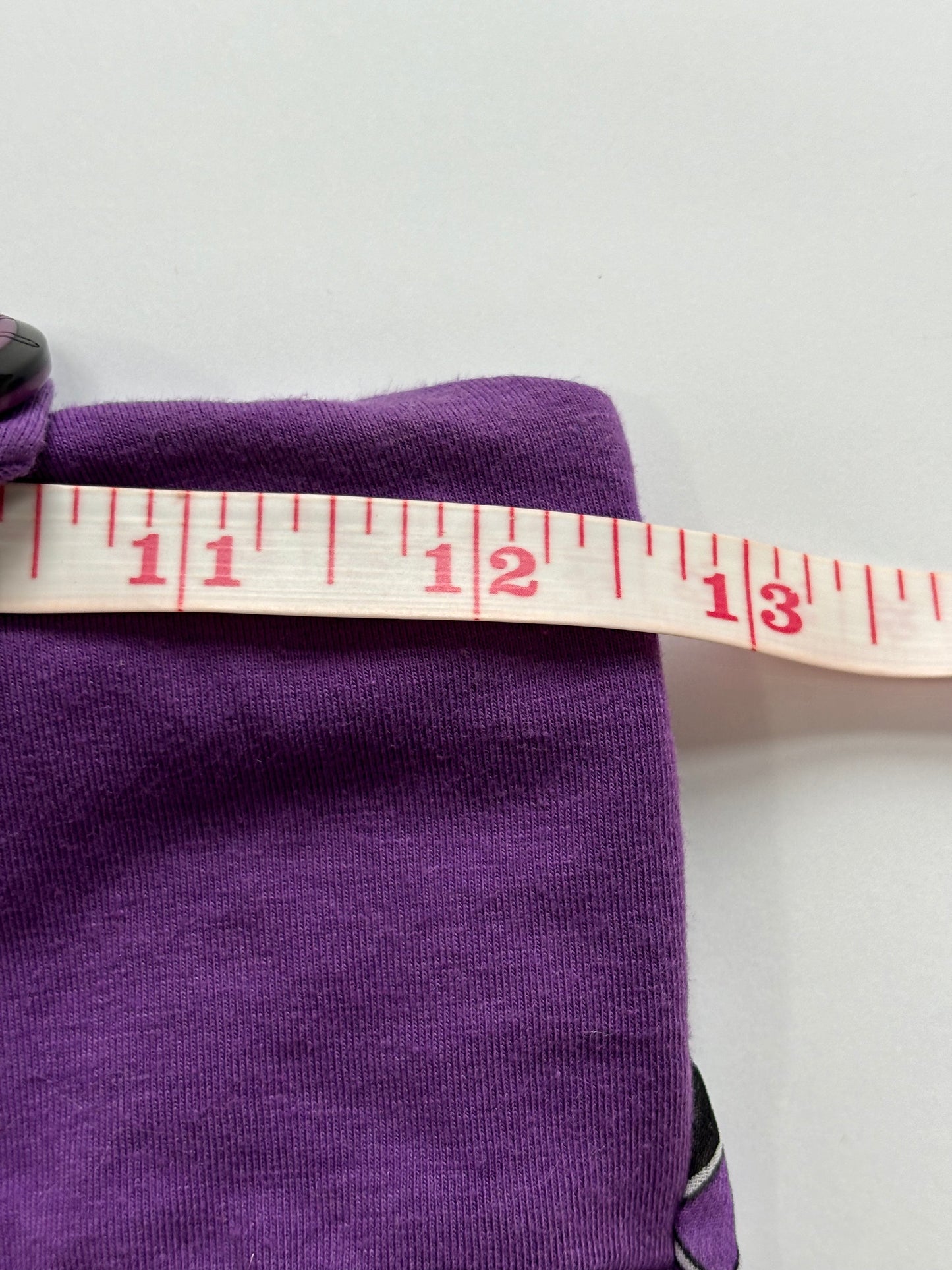 purple button bow cami