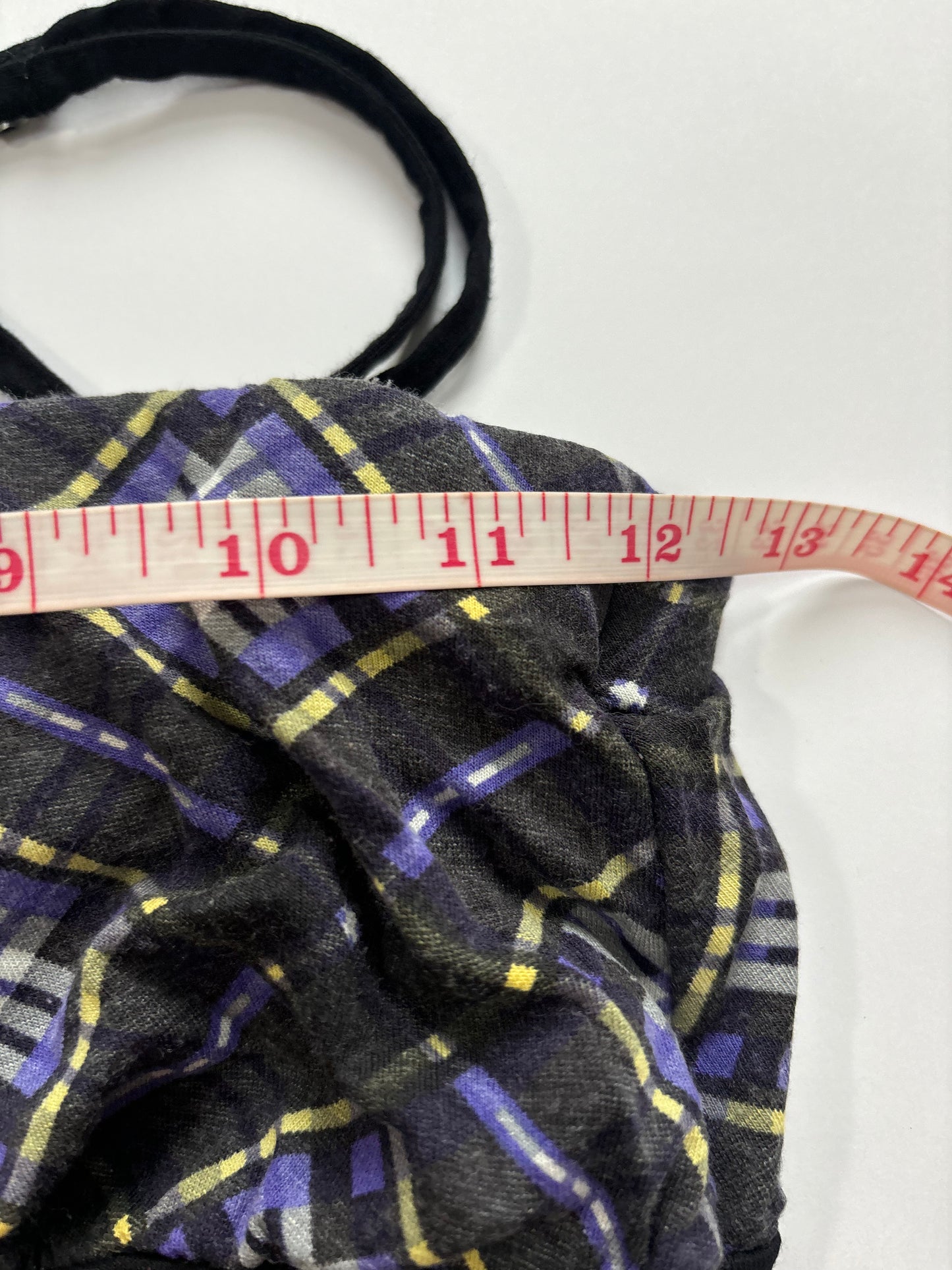 whimsical chequered cami