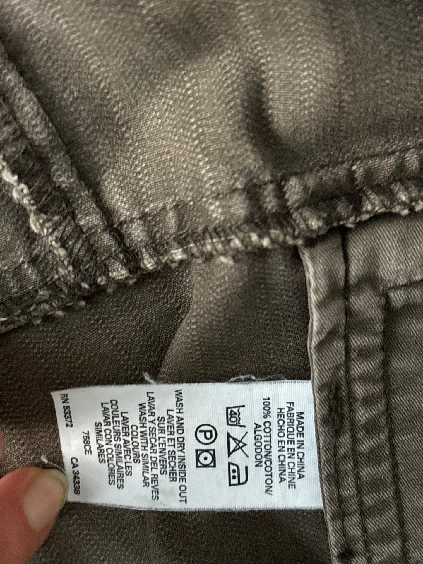 French connection asymmetrical tie up jacket