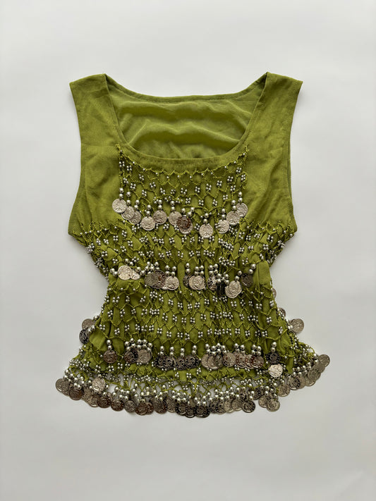 jingle coin green top