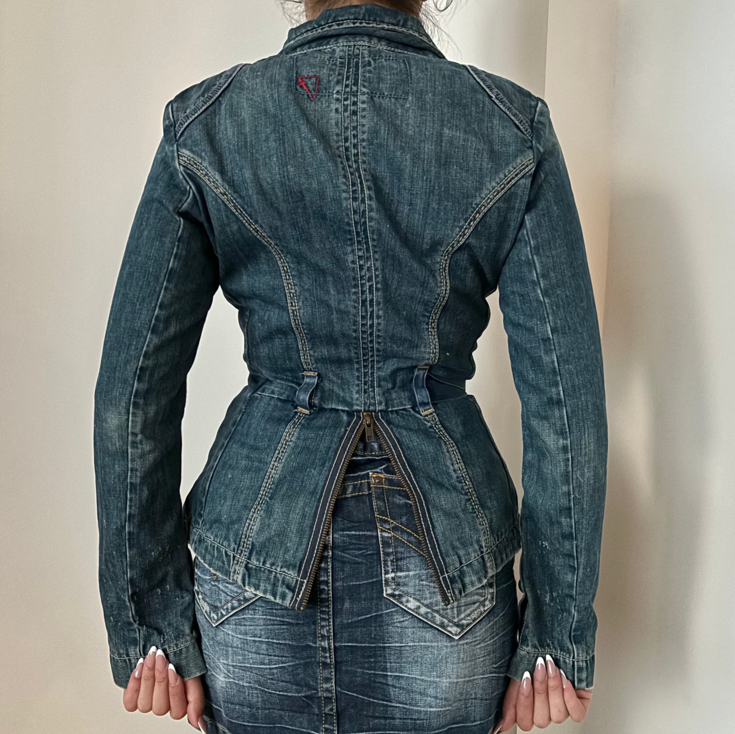 Guess Tie up Denim Jacket