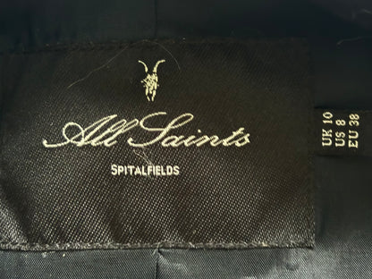 Assymetrical Zip Black jacket