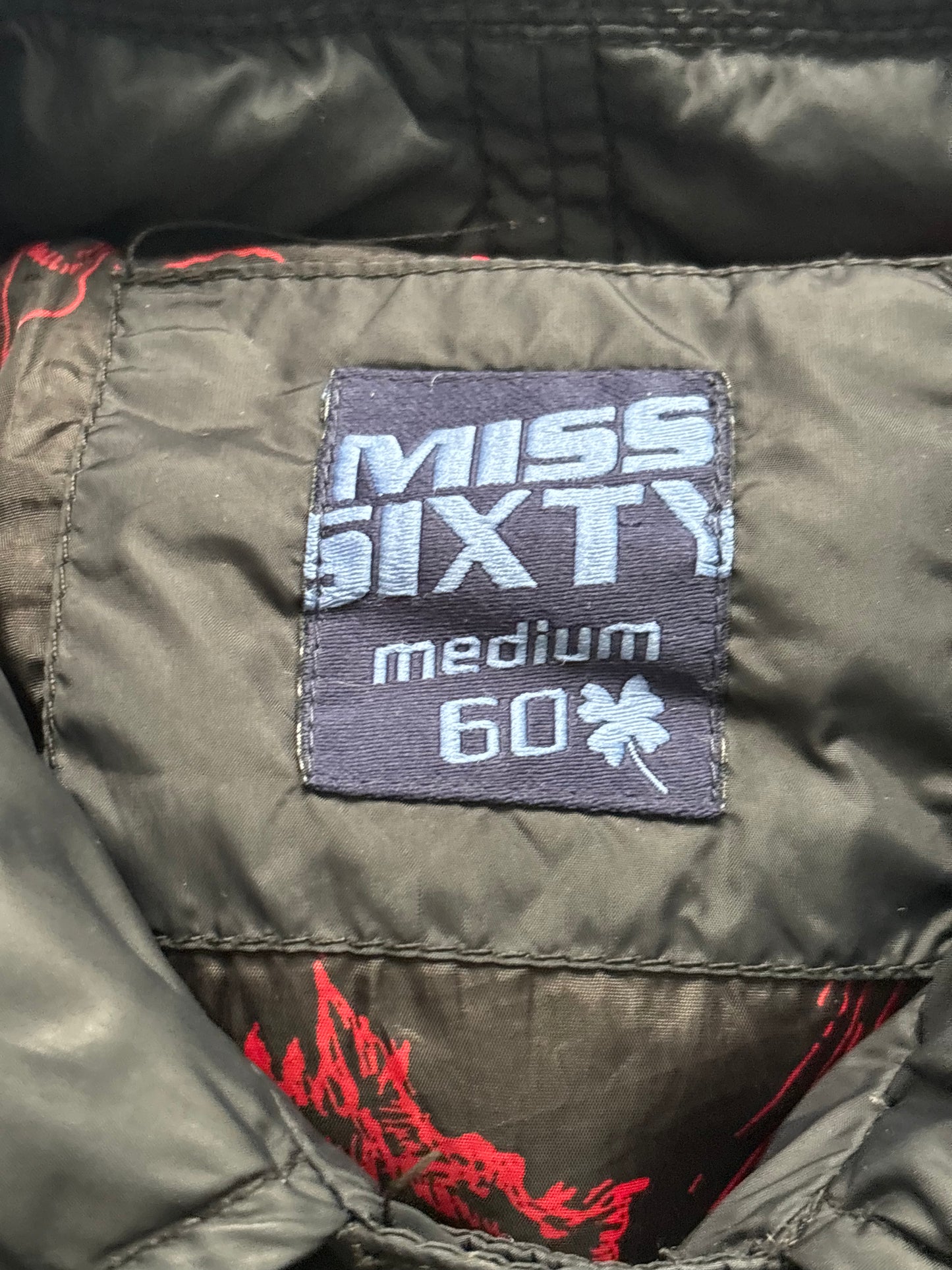Miss Sixty Asymmetrical Puffer Jacket