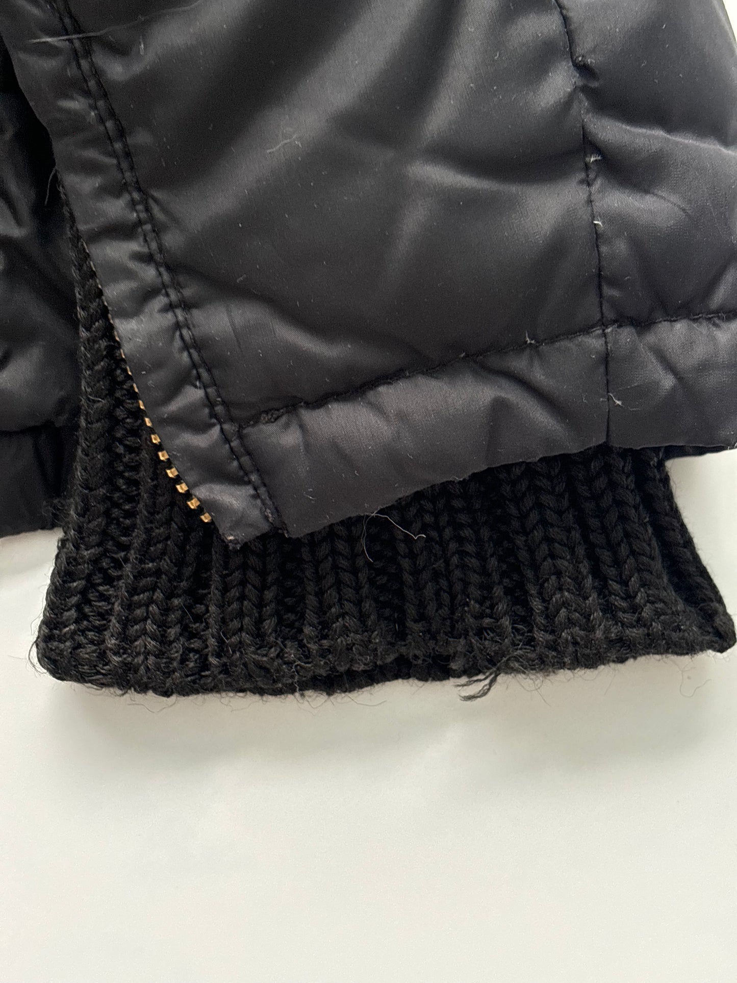 Miss Sixty Asymmetrical Puffer Jacket