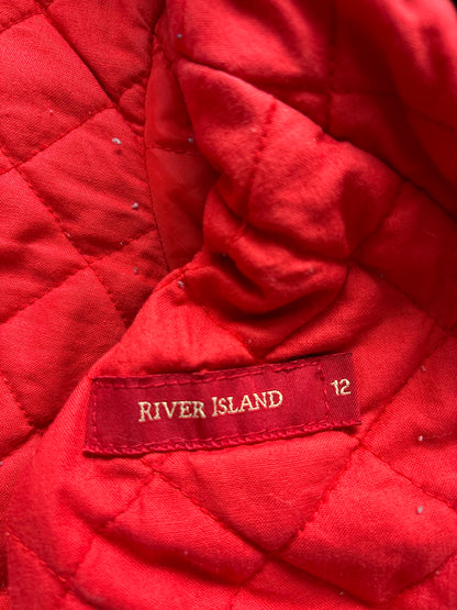 Double zip fur vintage coat