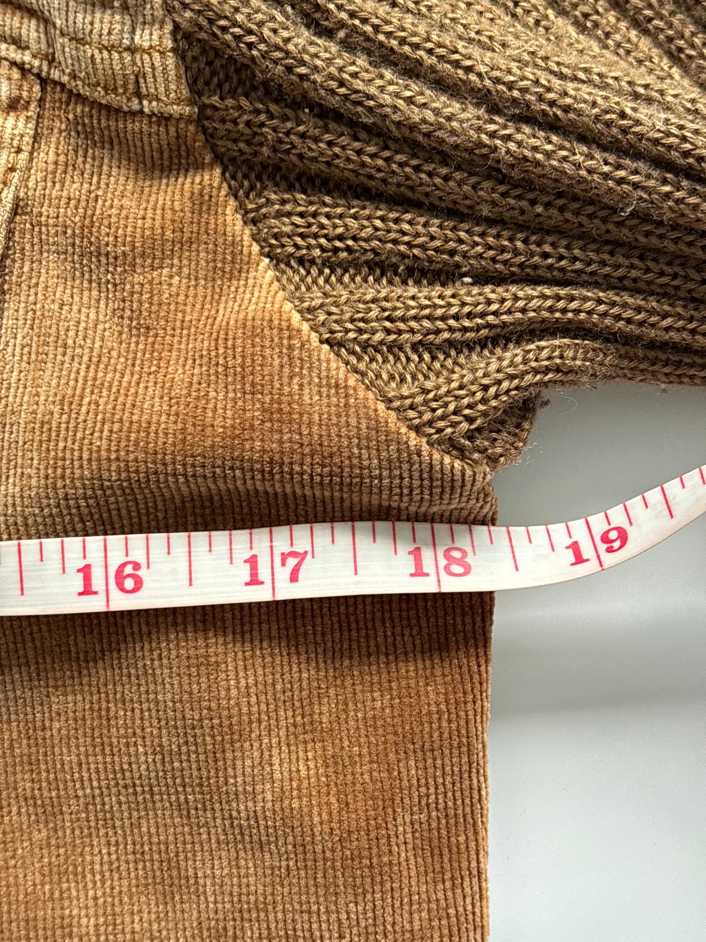 Placemi Brown Turtle neck Zip up top