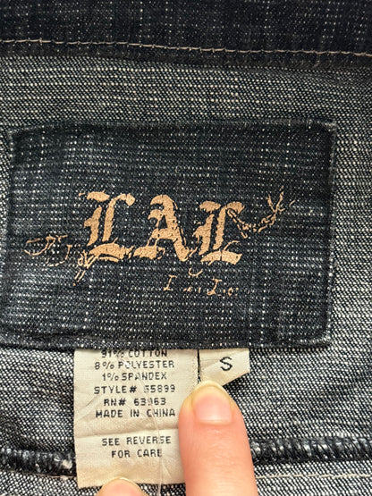 Eyelet Short Sleeve Jacket