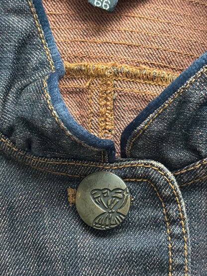 joinu Brown Short Sleeve jacket