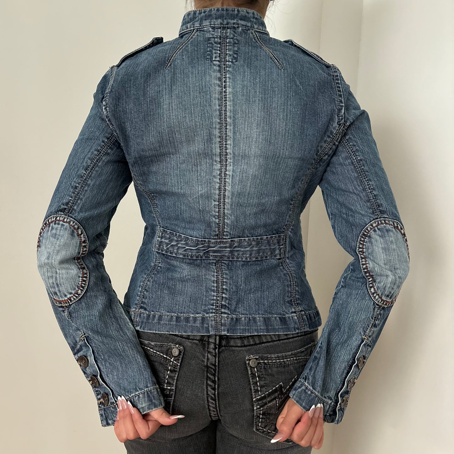 Espirit Military denim jacket