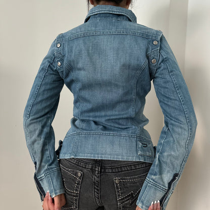 Diesel long sleeve denim jackets