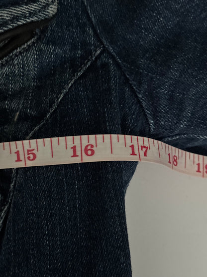 Diesel asymmetrical denim jacket