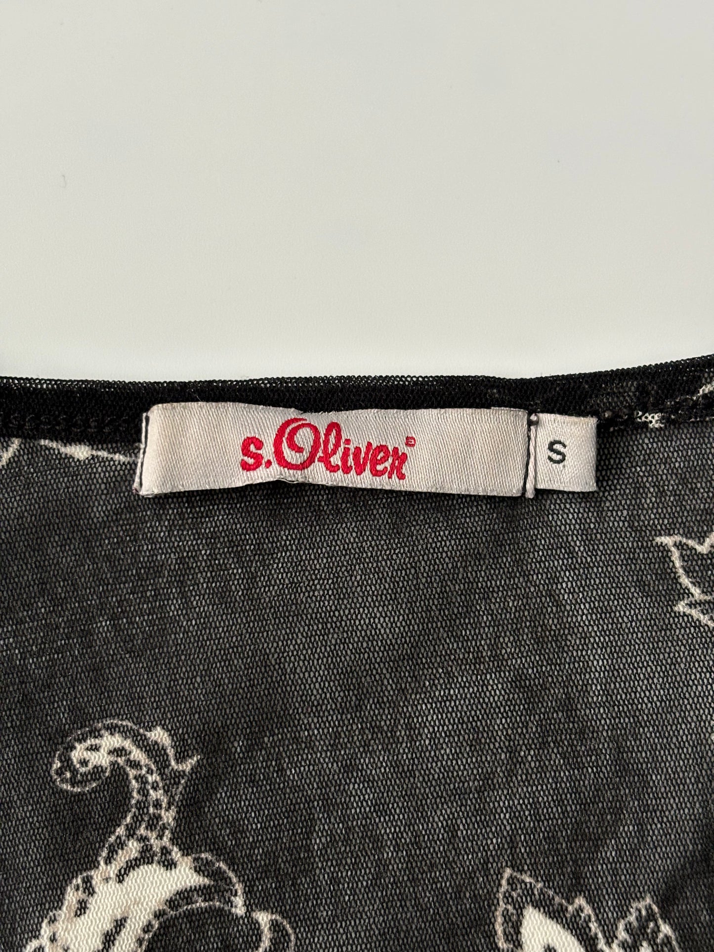 Long sleeve stripped top