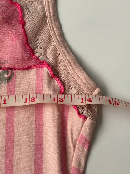 Promod pink floral top