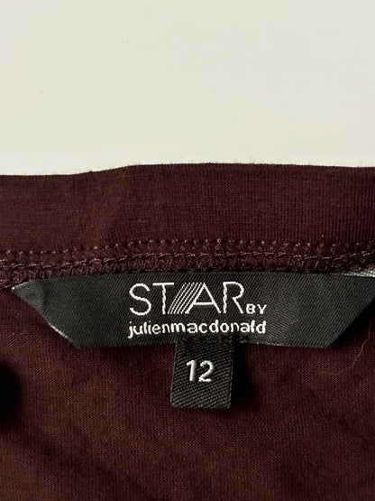 brown beaded halterneck