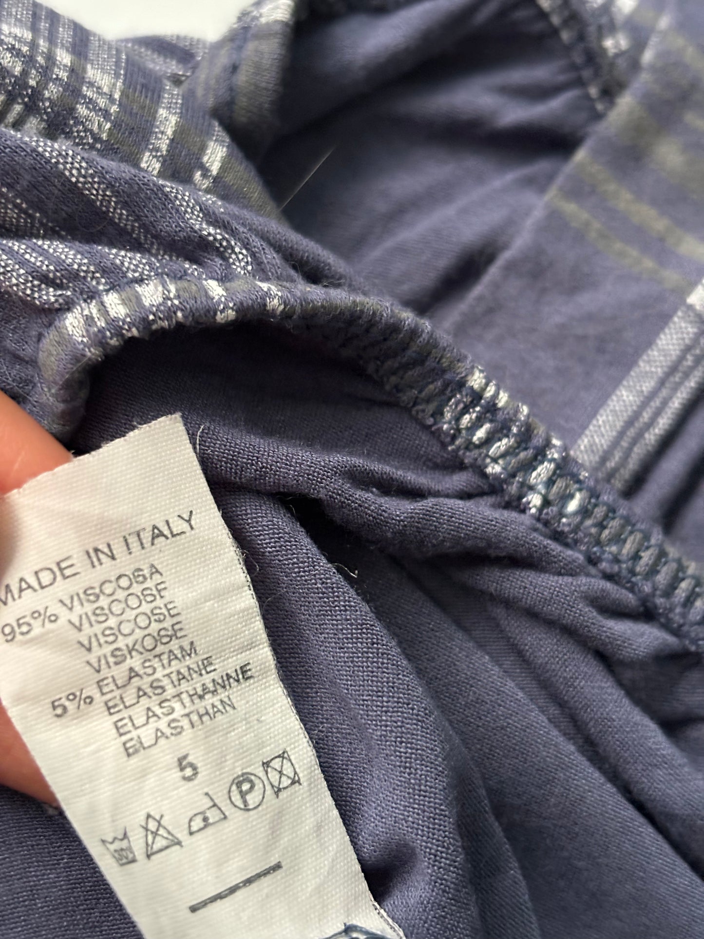 Italian Chequered blue cami