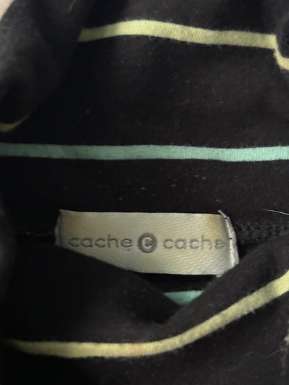 Stripped turtle neck long sleeve