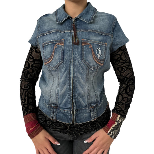 Baby phat short sleeve jacket