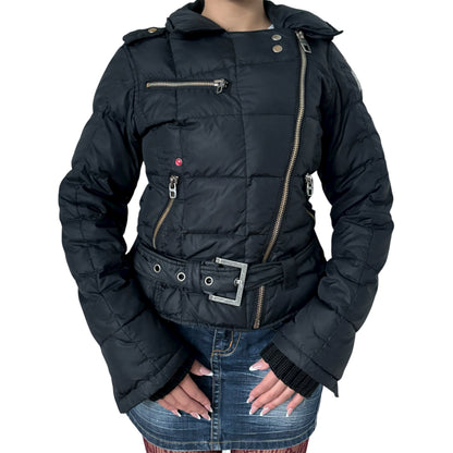 Miss Sixty Asymmetrical Puffer Jacket