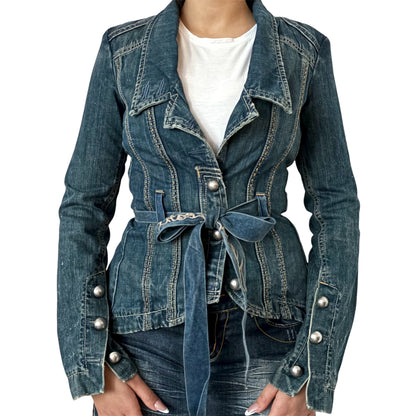 Guess Tie up Denim Jacket