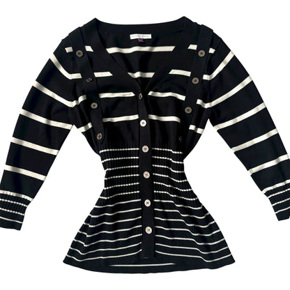 Sailor button jumper