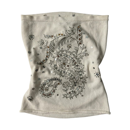 Whimsical open back tube top